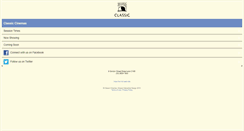 Desktop Screenshot of m.classiccinemas.com.au